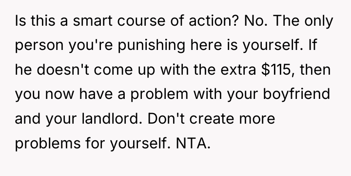 Is this a smart course of action? No. The only...