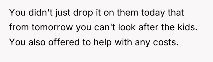 You didn't just drop it on them today that from...