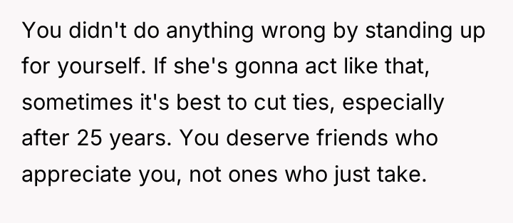 You didn't do anything wrong by standing up for yourself....