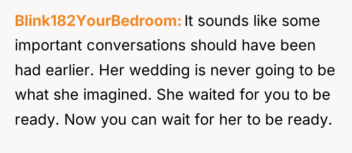Blink182YourBedroom It sounds like some important conversations should have been...