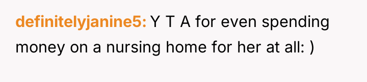 definitelyjanine5 Y T A for even spending money on a...