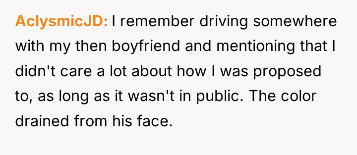 AclysmicJD I remember driving somewhere with my then boyfriend and...