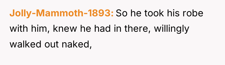 Jolly-Mammoth-1893 So he took his robe with him, knew he...