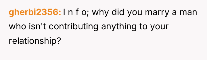 gherbi2356 I n f o; why did you marry a...