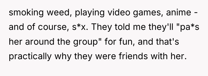 smoking weed, playing video games, anime - and of course,...