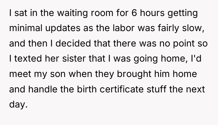 I sat in the waiting room for 6 hours getting...