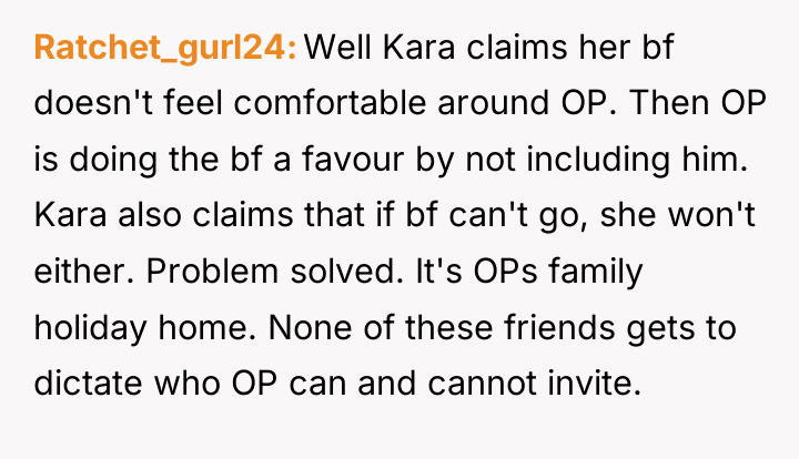 Ratchet_gurl24 Well Kara claims her bf doesn't feel comfortable around...
