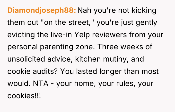 Diamondjoseph88 Nah you're not kicking them out "on the street,"...