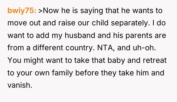 bwiy75 >Now he is saying that he wants to move...
