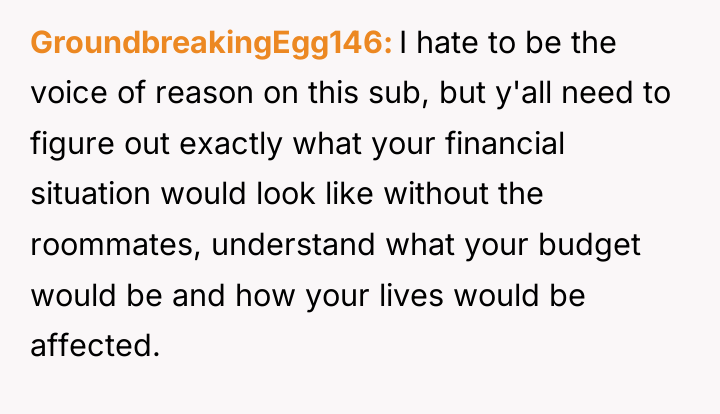 GroundbreakingEgg146 I hate to be the voice of reason on...