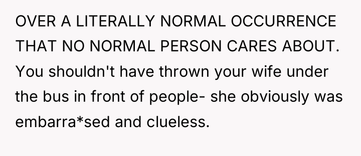 OVER A LITERALLY NORMAL OCCURRENCE THAT NO NORMAL PERSON CARES...