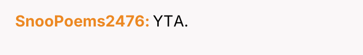 SnooPoems2476 YTA.