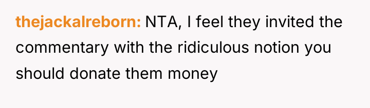 thejackalreborn NTA, I feel they invited the commentary with the...