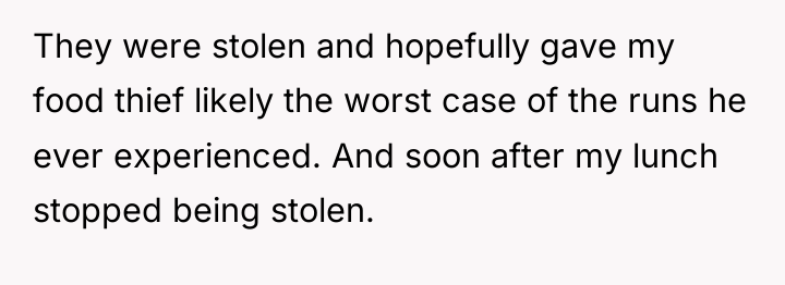 They were stolen and hopefully gave my food thief likely...