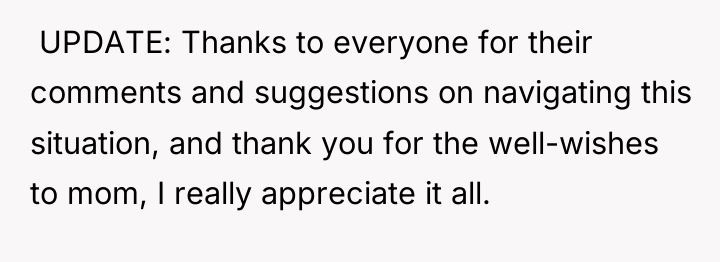 ​ UPDATE: Thanks to everyone for their comments and suggestions...