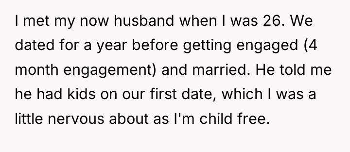 I met my now husband when I was 26. We...