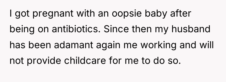 I got pregnant with an oopsie baby after being on...