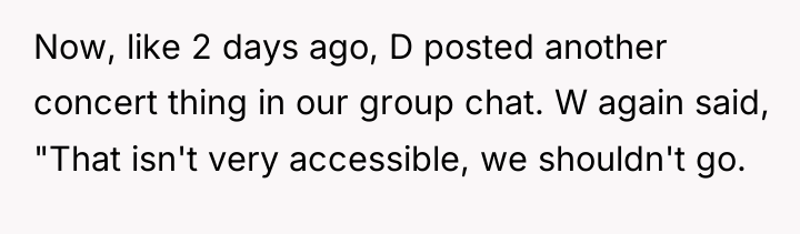 Now, like 2 days ago, D posted another concert thing...