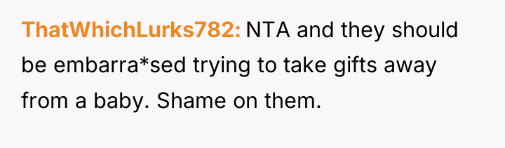 ThatWhichLurks782 NTA and they should be embarra*sed trying to take...