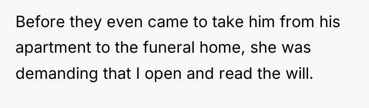 Before they even came to take him from his apartment...