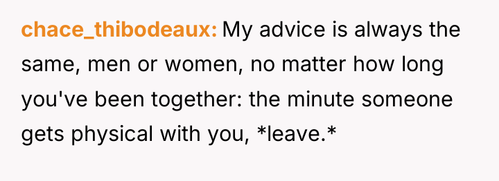 chace_thibodeaux My advice is always the same, men or women,...
