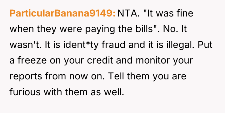 ParticularBanana9149 NTA. "It was fine when they were paying the...