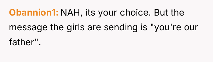 Obannion1 NAH, its your choice. But the message the girls...