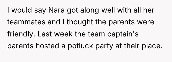 I would say Nara got along well with all her...