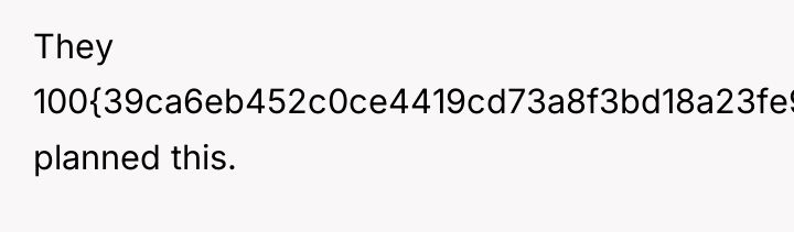 They 100{39ca6eb452c0ce4419cd73a8f3bd18a23fe95ab4febb092bc2ab1b542eeea82f} planned this.