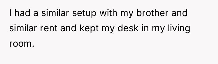 I had a similar setup with my brother and similar...