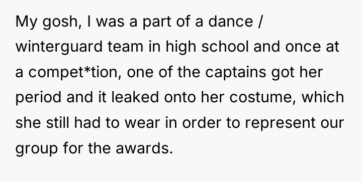 My gosh, I was a part of a dance /...