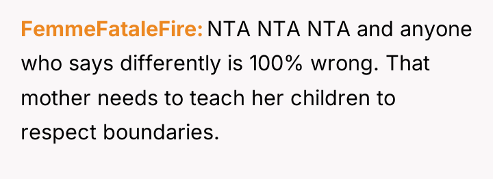 FemmeFataleFire NTA NTA NTA and anyone who says differently is...