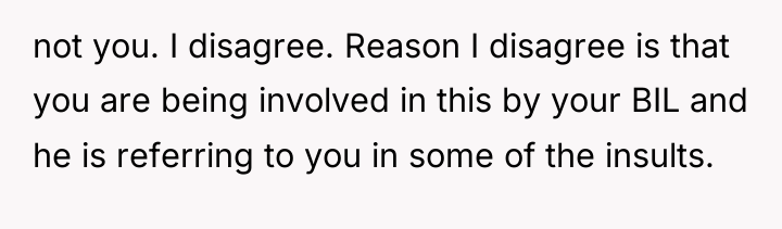 not you. I disagree. Reason I disagree is that you...