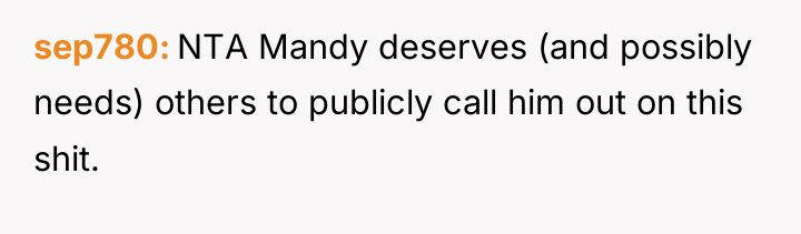 sep780 NTA Mandy deserves (and possibly needs) others to publicly...