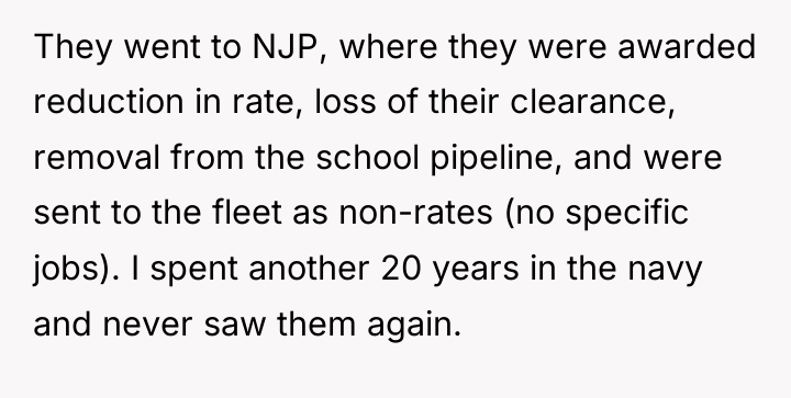 They went to NJP, where they were awarded reduction in...