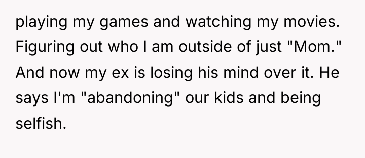 playing my games and watching my movies. Figuring out who...