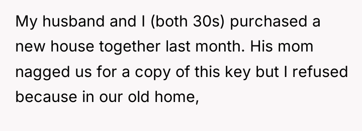 My husband and I (both 30s) purchased a new house...
