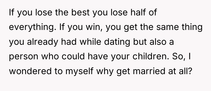 If you lose the best you lose half of everything....