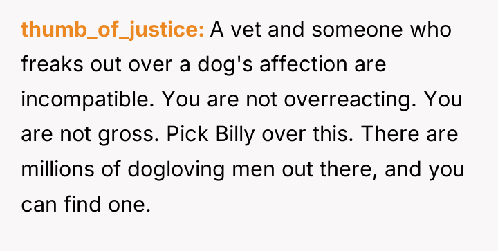 thumb_of_justice A vet and someone who freaks out over a...