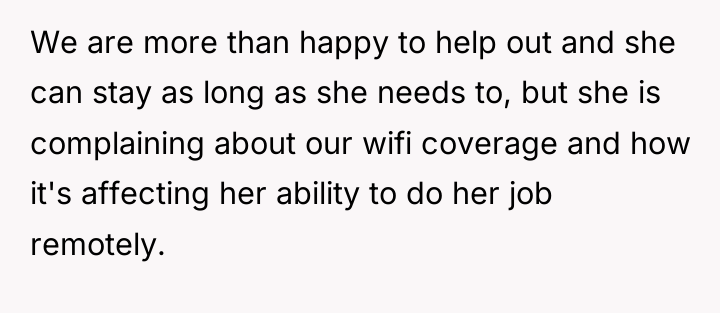 We are more than happy to help out and she...
