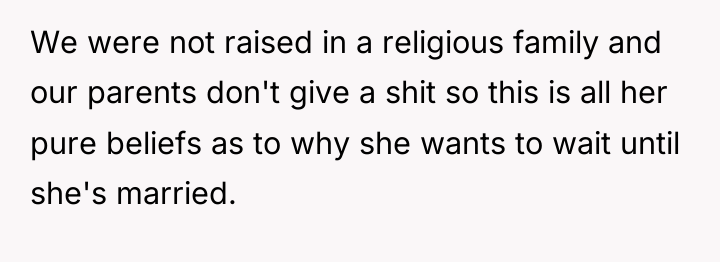 We were not raised in a religious family and our...