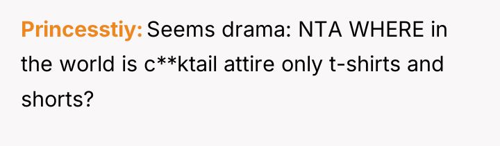 Princesstiy Seems drama: NTA WHERE in the world is c**ktail...