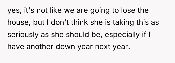 yes, it's not like we are going to lose the...