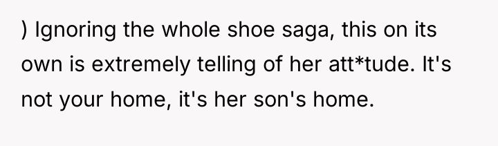 ) Ignoring the whole shoe saga, this on its own...