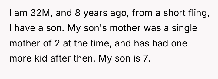 I am 32M, and 8 years ago, from a short...