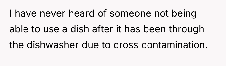 I have never heard of someone not being able to...