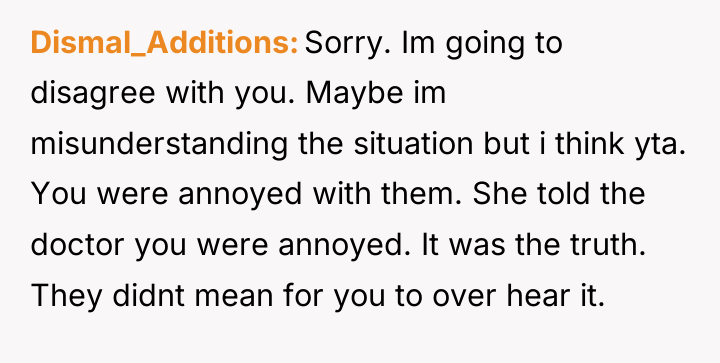 Dismal_Additions Sorry. Im going to disagree with you. Maybe im...