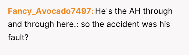 Fancy_Avocado7497 He's the AH through and through here.: so the...