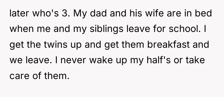 later who's 3. My dad and his wife are in...
