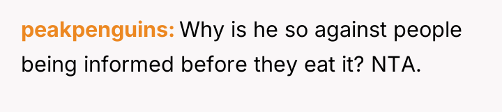 peakpenguins Why is he so against people being informed before...